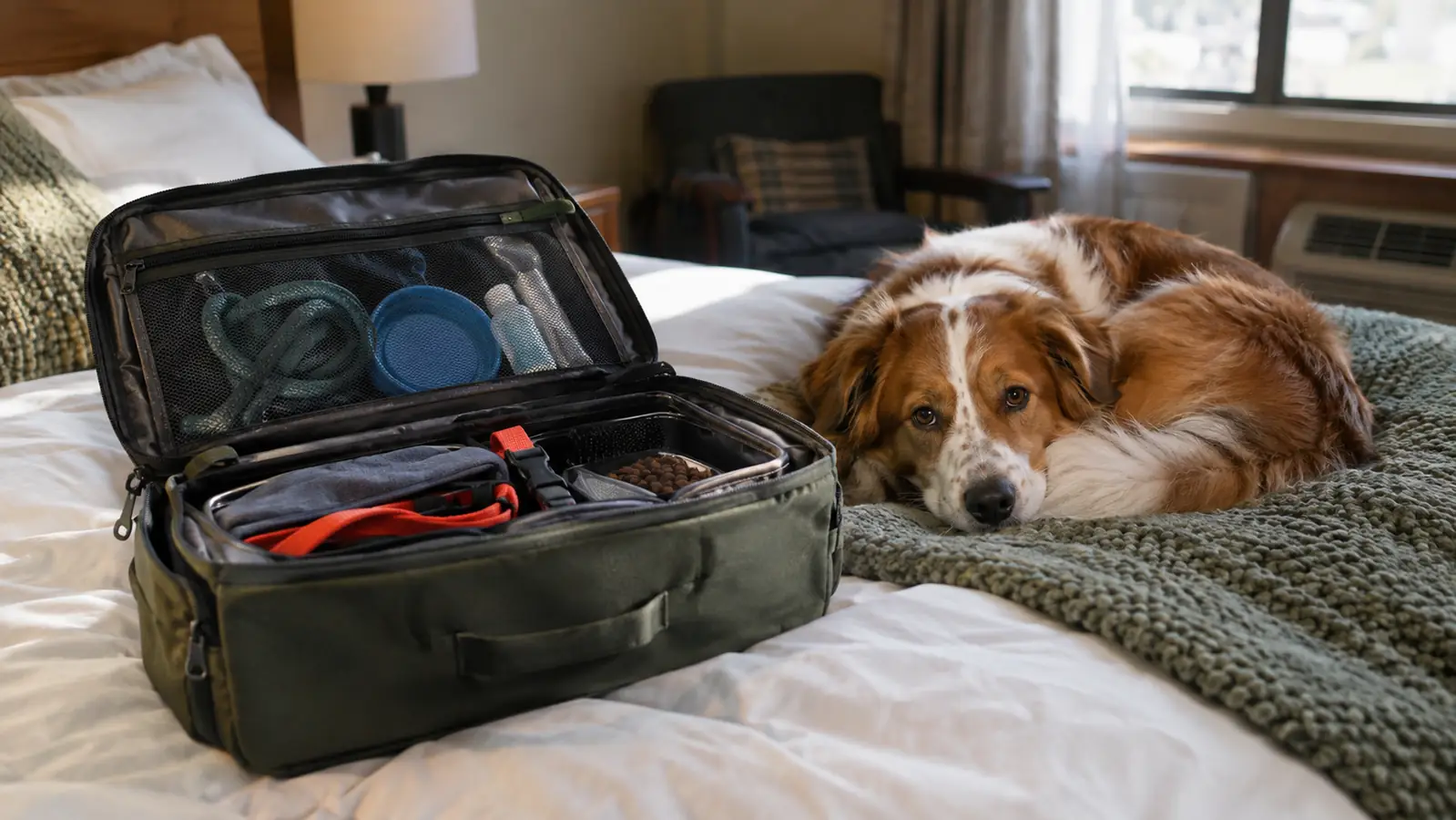 How to Pack a Dog Travel Bag for a Weekend Trip